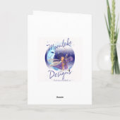 Urenkelin-KarussellGeburtstagskarte - Paste Karte (Rückseite)