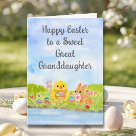 Urerbin Happy Ostern Baby Küken  Karte