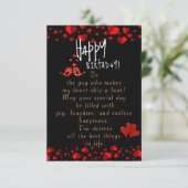 Urgeburt Karte (Stehend Vorderseite)