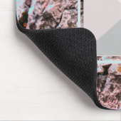 Urgestein und Piramid mit Ihren Initialen Mousepad (Ecke)