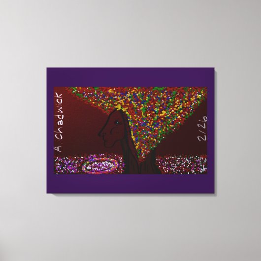 Urgroßmutter Baum Leinwanddruck (Vorderseite)