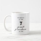 Urgroßmutter-Bow-Coffee-Mug Kaffeetasse (Links)
