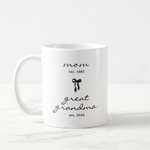 Urgroßmutter-Bow-Coffee-Mug Kaffeetasse