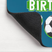 Urgroßmutter des Fußball spielenden Geburtstagsjun Mousepad (Ecke)