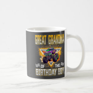 Urgroßmutter des Geburtstagsjungen-Monstertruck-Bi Kaffeetasse