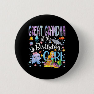 Urgroßmutter des Geburtstagsmädchens Merocean Button