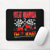Urgroßmutter des schnellen zweijährigen Geburtstag Mousepad (Mit Mouse)