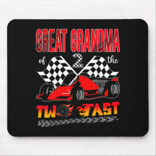 Urgroßmutter des schnellen zweijährigen Geburtstag Mousepad