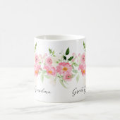 Urgroßmutter Frühlingsblumen Kaffeetasse (Mittel)