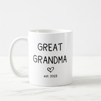 Urgroßmutter seit 2023 kaffeetasse