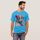 Urgroßmütter sind großartige Superhelden gigi T-Shirt (Vorne ganz)