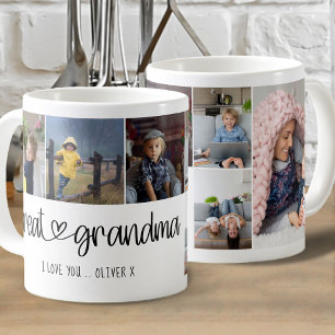 Urgroßmutter Süße Schrift Ich liebe dich 6 Foto Kaffeetasse