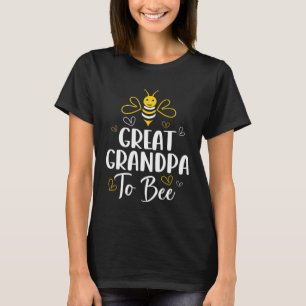 Urgroßvater zur Bienen-Schwangerschaft-Baby-Party T-Shirt