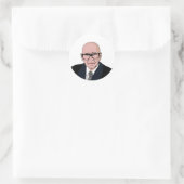 Urho Kaleva Kekkonen Runder Aufkleber (Tasche)