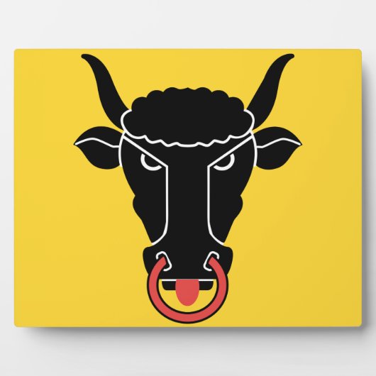 Uri Canton, Switzerland Flag Plaque Fotoplatte (Vorderseite)