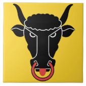 Uri Canton, Switzerland Flag Tile Fliese (Vorderseite)