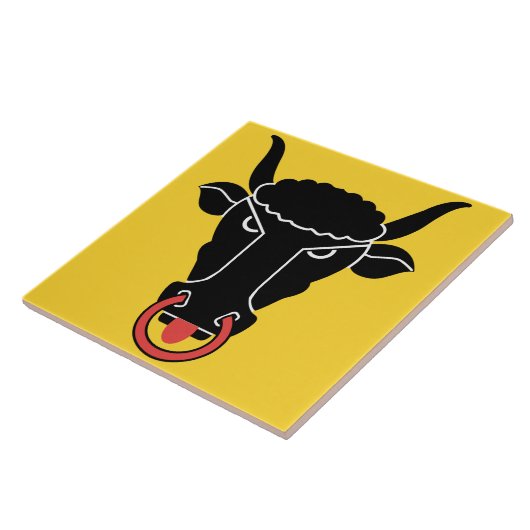 Uri Canton, Switzerland Flag Tile Fliese (Seite)