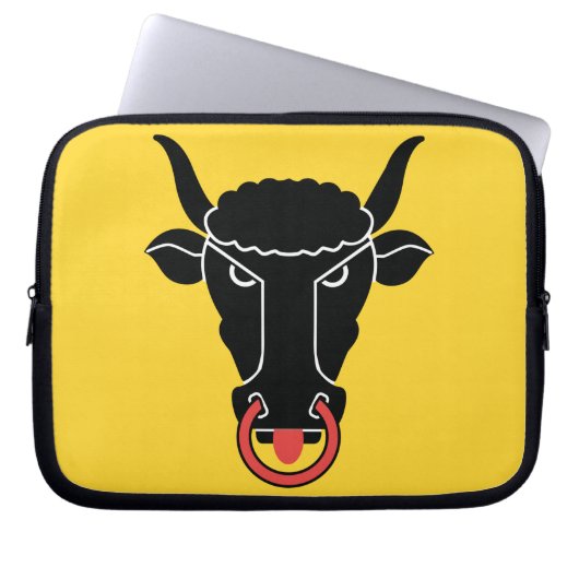 Uri Kanton Flag Laptop Hülle Laptopschutzhülle (Vorderseite)