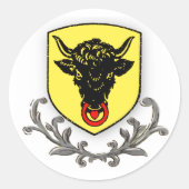 Uri Runder Aufkleber (Vorderseite)