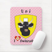 Uri Schweiz Suisse Svizzera Svizra Mousepad (Mit Mouse)