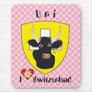 Uri Schweiz Suisse Svizzera Svizra Mousepad