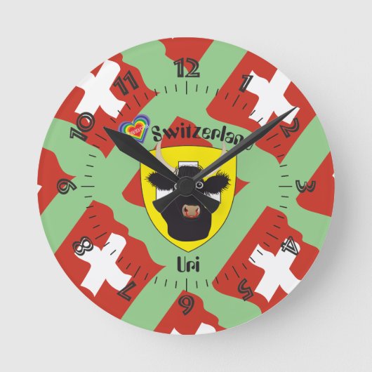 Uri Schweiz Suisse Svizzera Svizra Uhr (Vorderseite)