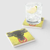 Uri Steinuntersetzer (Seitenansicht)