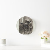 Uriah Heep von 'Charles Dickens: Ein Geschwätz übe Runde Wanduhr (Zuhause)