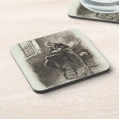 Uriah Heep, von 'Charles Dickens: Ein Klatsch Getränkeuntersetzer (Linke Seite)