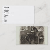 Uriah Heep, von 'Charles Dickens: Ein Klatsch Visitenkarte (Vorne/Hinten)