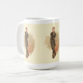Uriah Heep von Kyd von Dickens' David Copperfield Kaffeetasse (Vorderseite Links)