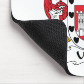 Uribe Familienwappen Mousepad (Ecke)