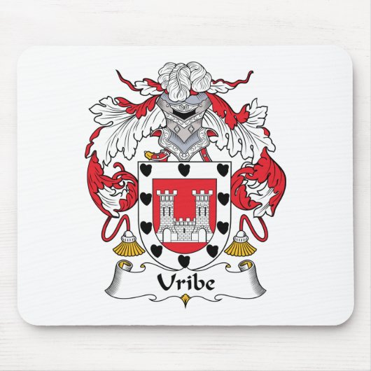 Uribe Familienwappen Mousepad (Vorne)