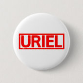 Uriel Briefmarke Button (Vorderseite)