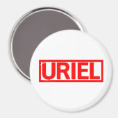Uriel Briefmarke Magnet (Vorderseite/Rückseite)