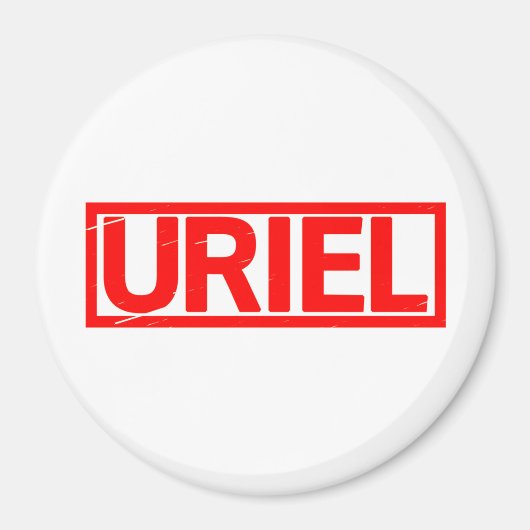 Uriel Briefmarke Magnet (Vorne)