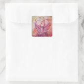 Uriel Quadratischer Aufkleber (Tasche)