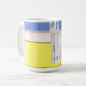 Urin-Exemplar Kaffeetasse (Vorderseite Links)