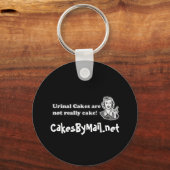 Urincakes Schlüsselanhänger, CakesByMail.net Schlüsselanhänger (Vorderseite)
