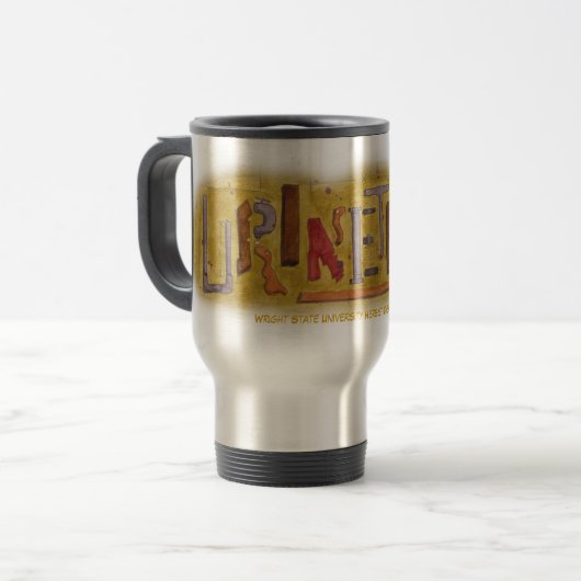 Urinetown Tasse (Vorderseite Links)