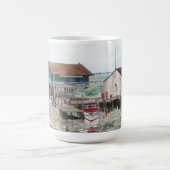 Urinfarbe der Dockseite Kaffeetasse (Mittel)
