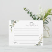 Urinfarbe Eukalyptusgrün Hinweiskarte (Stehend Vorderseite)