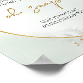 Uringrün Eukalyptus Goldoval Ach Poster (Ecke)