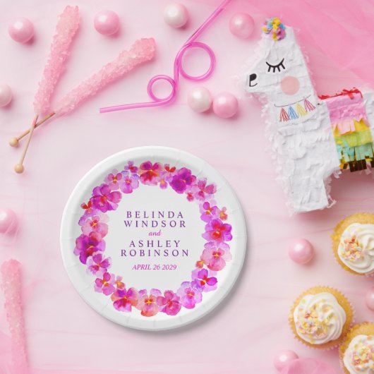 Urinkraut mit Brautpapier Pappteller (Party)