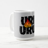 Urip Iku Urup - Falsafah Jawa Kaffeetasse (Vorderseite Links)