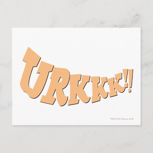 URKKK! POSTKARTE (Vorderseite)