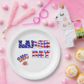 Urknall am Arbeitstag Pappteller (Party)