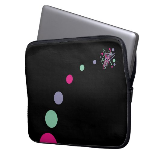 Urknall Theoretische Farbe platsche Planeten Weltr Laptopschutzhülle (Vorderseite Links)