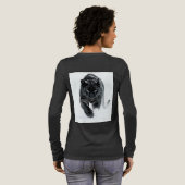 Urkraft 002 – Schwarzer Panther Tri-Blend Shirt (Voller Rückseite)