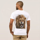 Urkraft 003 – Löwe T-Shirt (Schwarz voll)